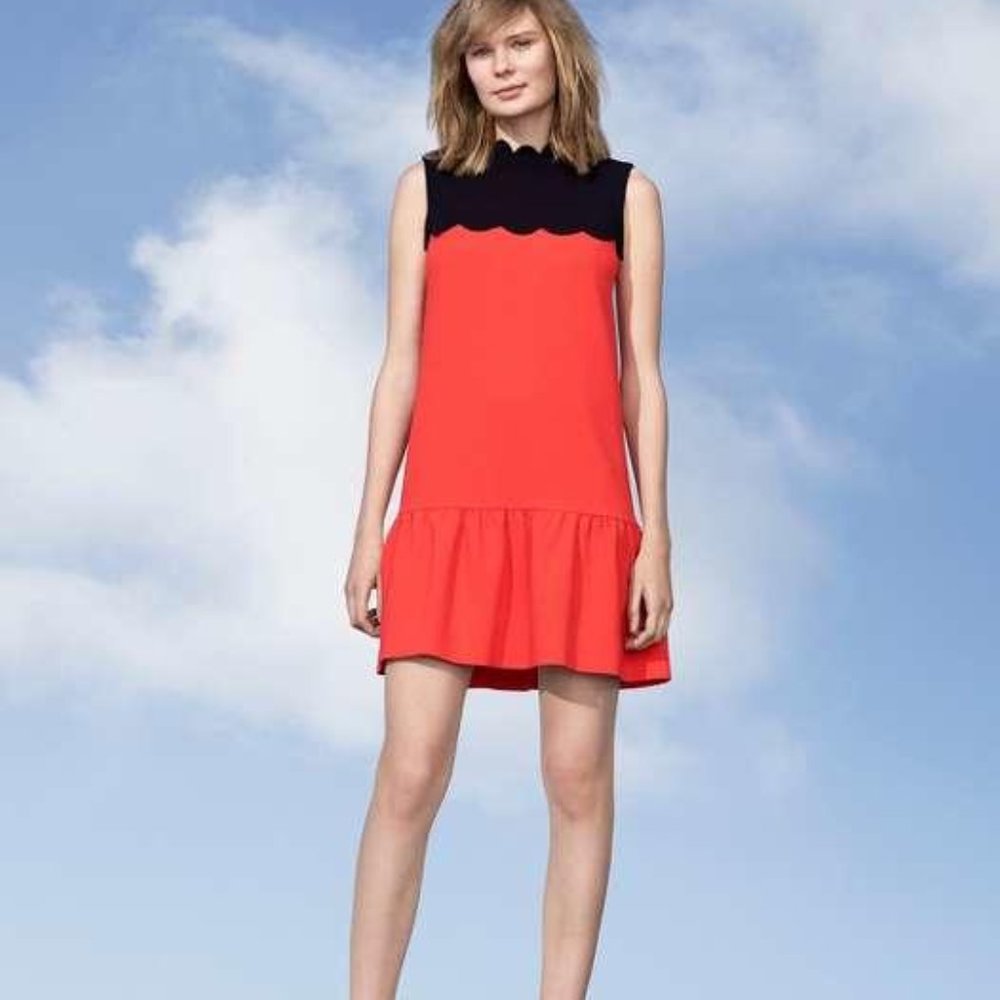 Victoria Beckham for Target scalloped dress